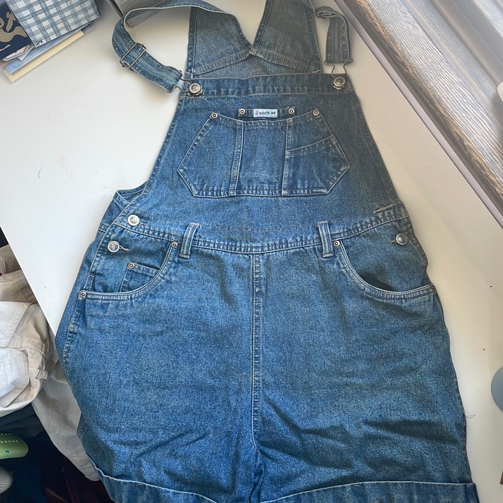 Route 66 overall shorts